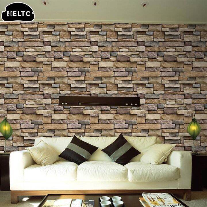 elegant-3d-ตกแต่งสติ๊กเกอร์ติดผนังอิฐหิน-rustic-self-adhesive-สติ๊กเกอร์ติดผนัง-home-decor-วอลล์เปเปอร์ม้วนสำหรับห้องนอนห้องครัว