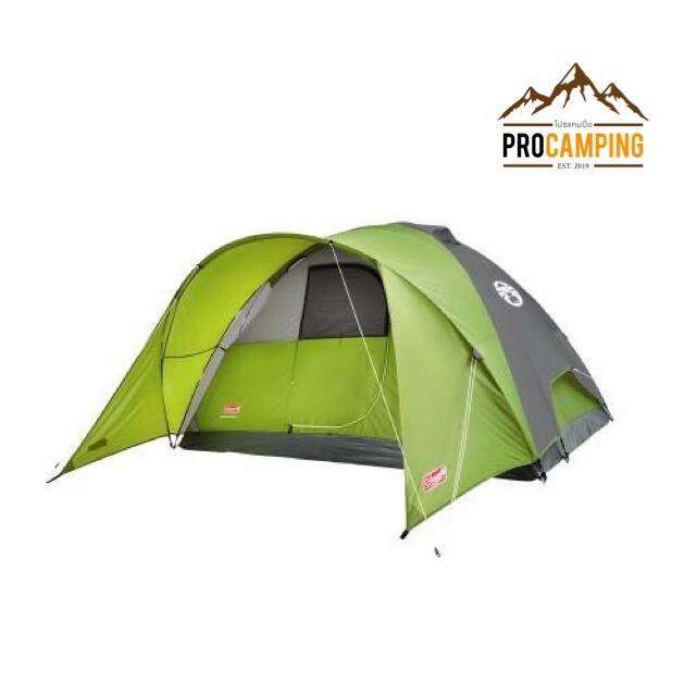 เต๊นท์ COLEMAN Evanston 4 V3 Deluxe Tent Lazada.co.th