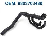 9803703480 Radiator Outlet Lower Water Pipe Hose for Peugeot 3008 -Citroen C4 C4L 1.6T