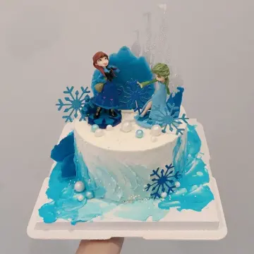 Shop Elsa Frozen Cake Topper Set with great discounts and prices