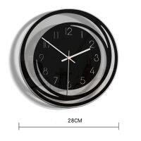 ZZOOI Creative Home Living Room Decoration Acrylic Wall Clock Explosion Models Minimalist Nordic Style Transparent Clock