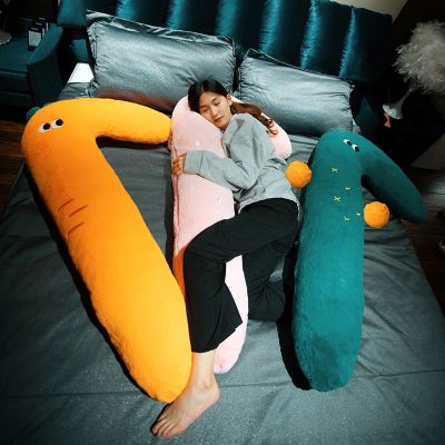 1pc 110/150cm Long Girls Side Sleeping Leg Pillow Curved Cushion Animals For Kids Girls Nice Birthday Gifts Sofa Bed Home Decor