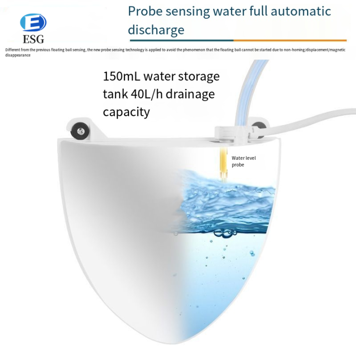 Condensate Pump Automatic Condensation Drain Removal Pump Wall Mounted