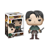 Funko Pop Anime AttackบนTitan Levi #235ไวนิลตุ๊กตาAction Figures Collectionของเล่นเด็กวันเกิดของขวัญ