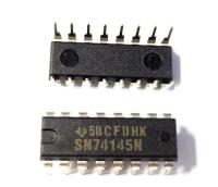 2 PCS SN74145N SN74145 74145 ชิป IC DIP DIP16