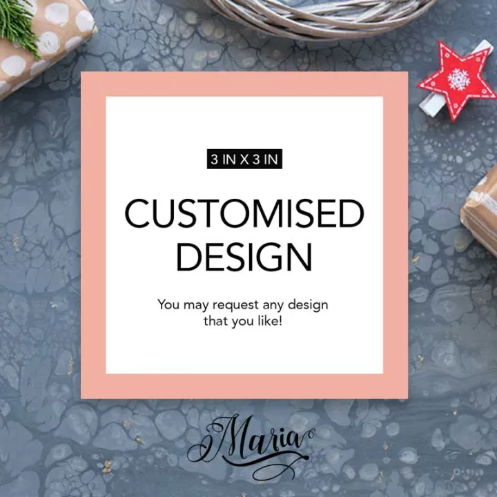 Customized Note Cards 3 INCHES X 3 INCHES | Lazada PH