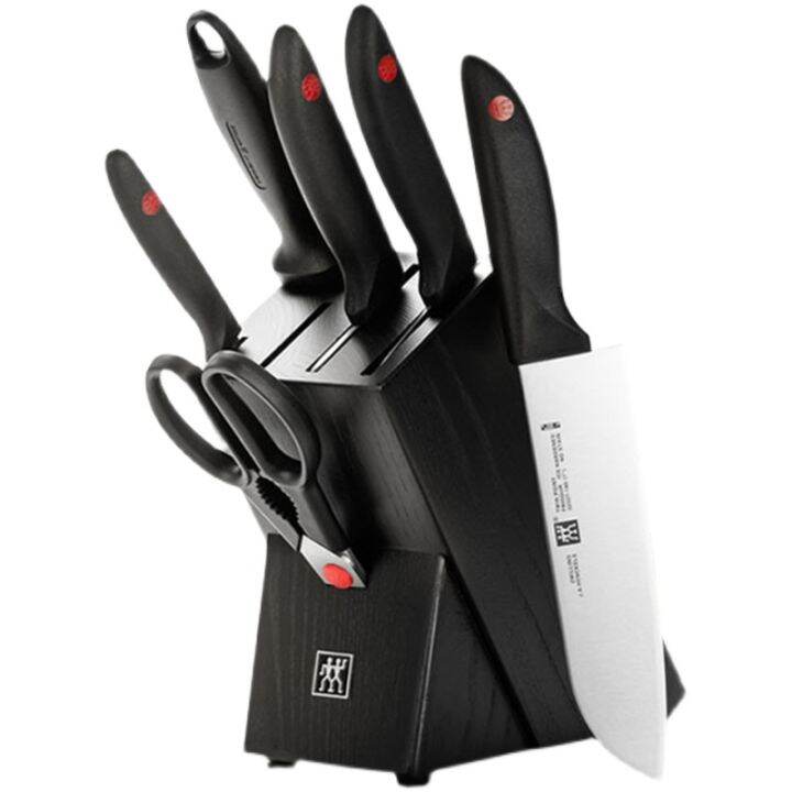 Zwilling JA Henckels Red Dot สแตนเลสสตีล Bone Cutting Knife Combo มีด 7