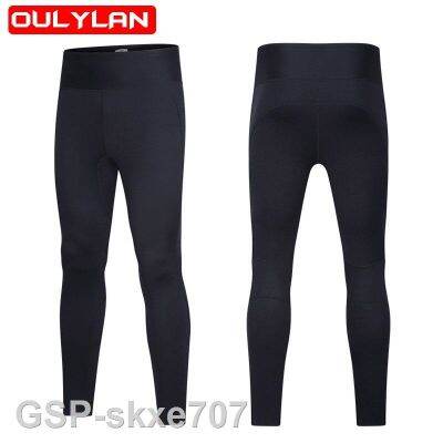 Oulyan กางเกงดำน้ำลึก2มม. 3มม. นีโอพรีนกางเกงขายาวสำหรับทุกเพศอบอุ่นสำหรับเล่นวินด์เซิร์ฟตกปลาดำน้ำดูปะการัง2023ร้อน