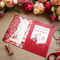 HOT (10 pieces/lot) Wedding Invitation Overseas Chinese Birthday Card With Reply Cards IC132