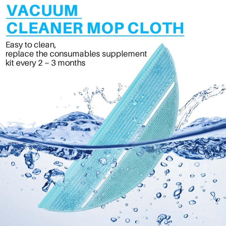 4pcs-mop-cloths-for-cecotec-conga-ultra-2290-accessories-robotic-vacuum-cleaner-parts