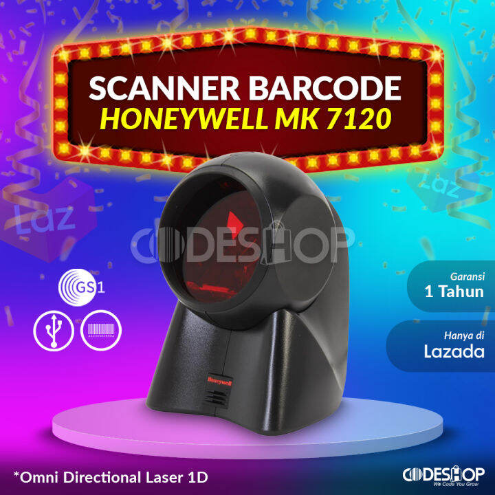 Honeywell Scanner MK.7120 Omni Laser Lazada Indonesia