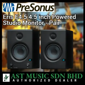PreSonus Eris E4.5 2-Way Monitor Active Studio Powered Monitors (E 4.5) -  LBS Music World Malaysia