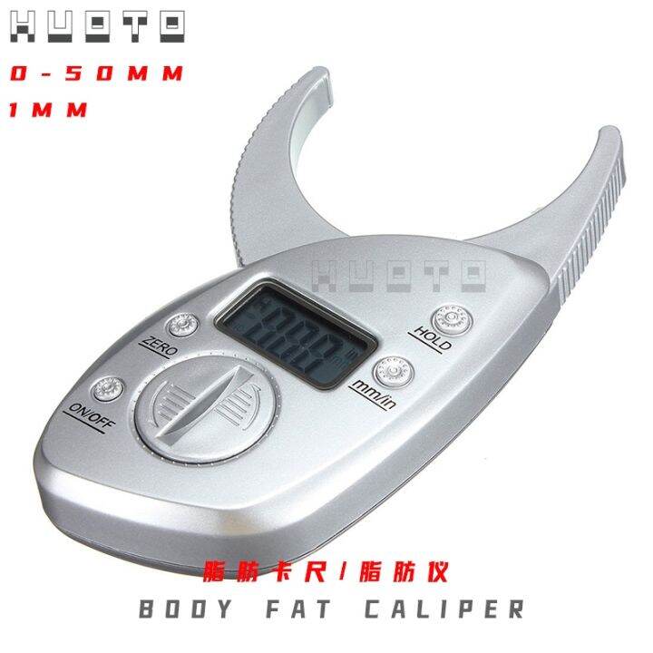 {QQL Hardware Tools}Digital Body Fat Caliper Skin Fold Measurement Fat