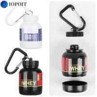 IOPOIT 100ML ขวดกีฬา แบบพกพา ผู้ถือยา ขวดผงโปรตีน ช่องทางสุขภาพโฆษณา ถ้วยน้ำขนาดเล็ก