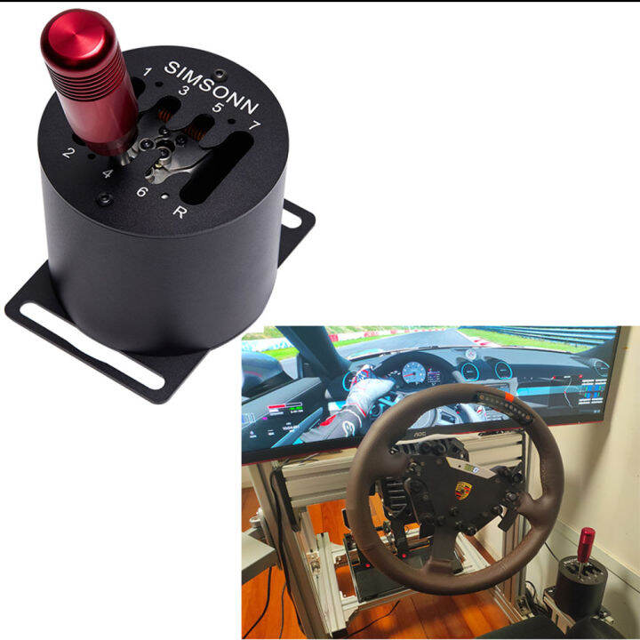 Simulation Game H Sequence Gear Shifter PC USB for Logitech G29/G25/G27