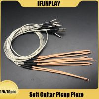 1/5/10pcs Acoustic Guitar Bridge Saddle Piezo Guitar Pickup Soft Piezo Folk Guitarra Preamp Piezo Acoustic String