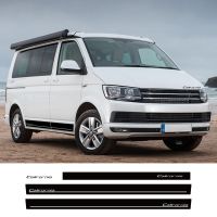 【LZ】ஐ✎♨  4 pçs adesivos de carro para volkswagen vw transporter t5 t6 califórnia lado da porta traseira camper van gráficos vinil decalque acessórios