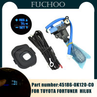 คุณภาพสูง Cruise Control SWITCH สำหรับ Toyota Fortuner HILUX 2015-Revo Fortuner SR5 M70 M 80 84 45186-0K120-C0