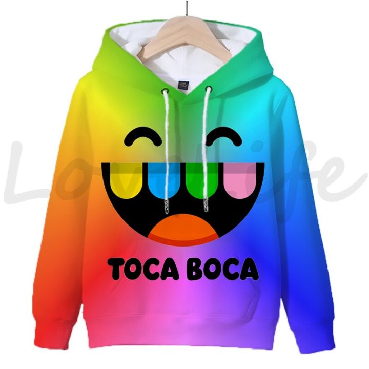 toca-life-world-hoodie-วัยรุ่น-boys-girls-streetwear-ขนาดใหญ่เสื้อสวมหัวเด็กอะนิเมะเสื้อกันหนาว-toca-boca-hoodies-เสื้อผ้าเด็ก