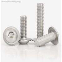 ℗◕ 2-50PCS ISO7380.2 M2 M2.5 M3 M4 M5 M6 M8 M10 304 Stainless Steel Hexagon Socket Button Head Screws With washer Collar Bolt A2