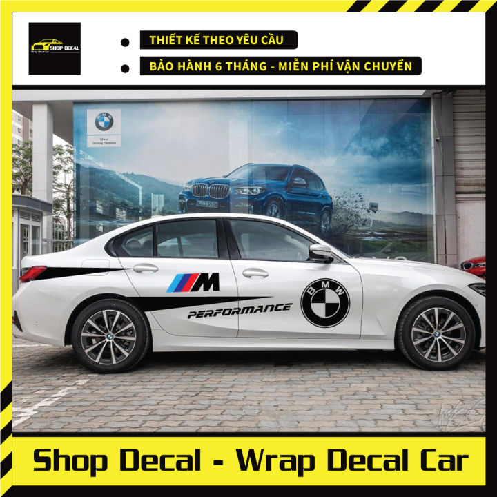 TOPCác kiểu mẫu decal tem dán sườn xe pháo BMW đẹp tuyệt vời nhất 2022
