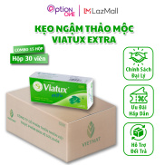 Combo 15 Hộp Kẹo Ngậm Giảm Ho Khàn Tiếng Vietnat Viatux Extra - Hộp 30 Viên