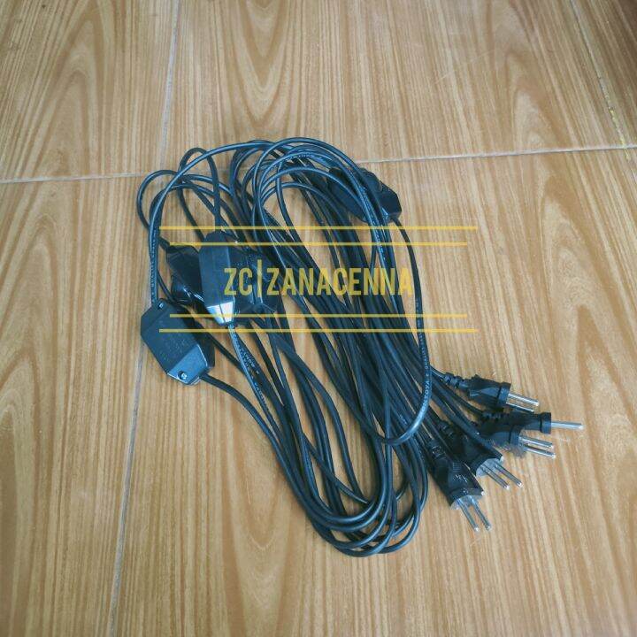 Kabel Ac on off Dimmer max 300 W kabel dimmer panjang 2 meter