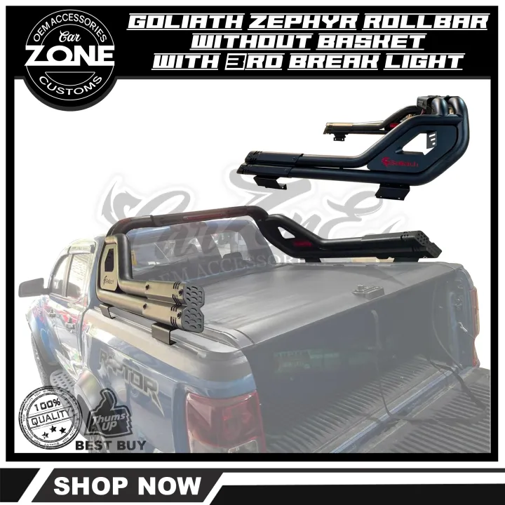 Chevrolet Colorado 20142022 GOLIATH ZEPHYR Roll Bar without Basket