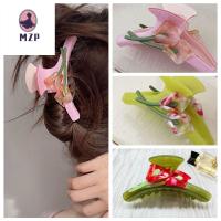 MZP กรดอะซิติก กิ๊บติดผมรูปดอกไม้ Calla Lotus Barrettes บาร์เร็ตต์ คลิปปลาฉลามอาซีเตท แฟชั่นสำหรับผู้หญิง ที่มัดผมหางม้า คลิปผมผู้หญิง สำหรับผู้หญิง