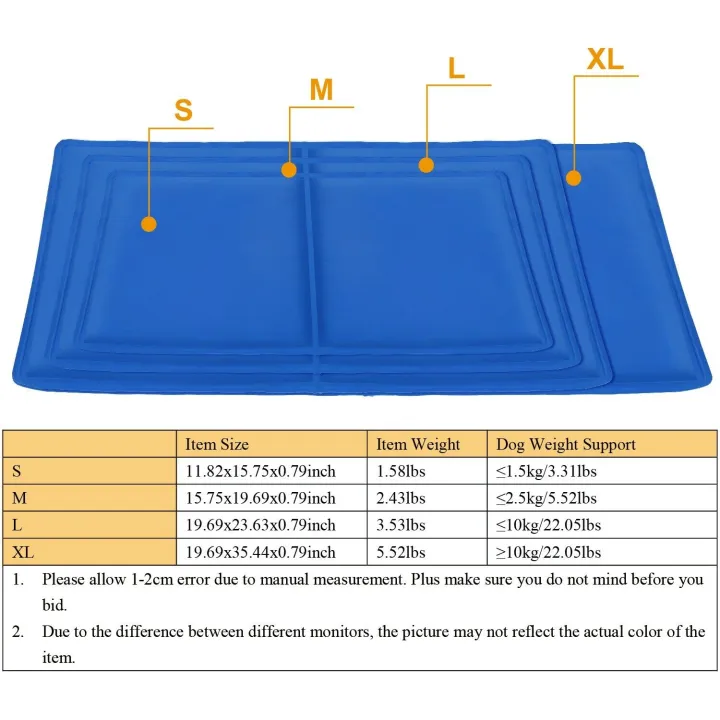 unitbomb-แผ่นเจลเย็นสุนัข-pet-cool-mat-ที่นอนเจลเย็นสำหรับสุนัข-ระบายความร้อนได้ดี