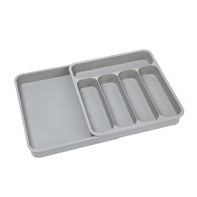 1 Pieces Expandable Cutlery Drawer Organiser Utensil Organiser for Kitchen Drawers Adjustable Silverware Organiser