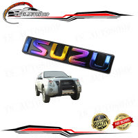 LOGO โลโก้ ISUZU ติดหน้ากระจัง อีซูซุ ดีแม็ก  สี รุ้ง D-Max Isuzu 2 , 4 ประตู ปี2007-2011