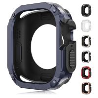 Rugged Cover for Apple Watch Case Ultra 8 SE 49mm 45mm 41mm 44mm 40mm Around Hard TPU Protective Shell for iWatch serie 7 6 5 4