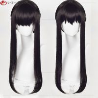 Anime SPY×FAMILY Yor Forger Long Black Cosplay Wig Hair Heat Resistant Synthetic SPY FAMILY Halloween Role Play Wigs + Wig Cap