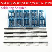 MSOP8 to DIP8 adapter  MCU Test IC socket Programmer adapter Socket msop8 SSOP8 SSOP16 SOP8 to dip8 for Universal  Programmer