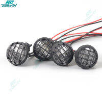 RCTOWN 4 Led แสงสีขาวพร้อมโคมไฟสำหรับ1/10 Traxxas Hsp Rc Crawler อุปกรณ์เสริม Rc รถ Parts