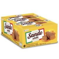 เวเฟอร์สอดไส้เนยคาราเมล ตราแซนโด Sando Butter Caramel Wafer 420g