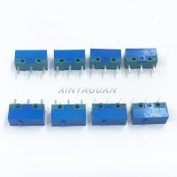 Free Shipping 8Pcs/lot HUANO Mouse Micro Switch Blue Shell Blue point 50 million times computer mouse 3pins button switch