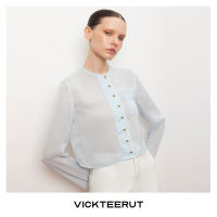 VICKTEERUT (ราคาปกติ 7,950-.) Re-Edition Long Sleeve Front Button Blouse เสื้อแขนยาว ตกแต่งกระดุมหน้า