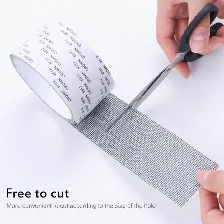 net-mesh-repair-tape-self-adhesive-door-fix-patch-anti-insect-mosquito-fly-mesh-broken-holes-repair-window-screen-repair-tape