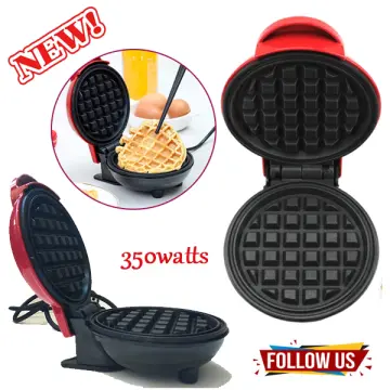 Mini Electric Waffle Maker Portable Breakfast Maker Baking Cake