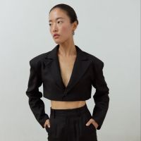 AIMER LUXE - Structured Crop Suit