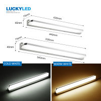 LUCKYLED Modern Led Wall Light Bathroom Mirror Light 9W 12W AC 90-265V Waterproof Wall Lamp Sconce Vanity Light Fixtures