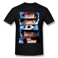 Japan Anime Ball Is Life T Shirt Men Clothes 90S Vintage Manga Captain Tsubasa About Football Men Gildan Spot 100%