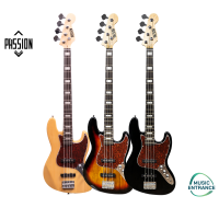 Passion JB-4 Electric Bass 4 String เบสไฟฟ้า 4 สาย แพชชั่น JB4 ทรง Jazz Bass