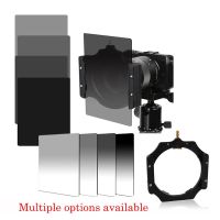 2 Camera Square Filter Holder &amp; 58/62/67/72/77/82Mm Adapter Ring For Canon Nikon Sony Zomei 100Mm Camera Filter (Multiple Options)