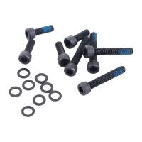 4 Buah M6 Sekrup Adaptor Rem Cakram M6 x 18/35Mm Baut Dudukan Kaliper Rem MTB Aksesori Suku Cadang Sepeda Jalanan