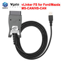 Vgate vLinker FS For Ford FORScan ELM327 HSMS-CAN OBD 2 OBD2 Car Diagnostic ELM 327 Scanner Interface Tools OBDII For Mazda