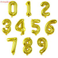 16 Inch 0-9 Foil Number Balloons Birthdy Wedding Party Decoration Digital Balloon