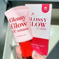 กันแดดกลอสซี่โกลว์ Glossy Glow CC Cream คุมมัน กันน้ำ กันเหงื่อ หน้าฉ่ำ ผิวโกล เกลี่ยง่าย ซีซี ครีม SPF50 PA+++ ขนาด 10 ml